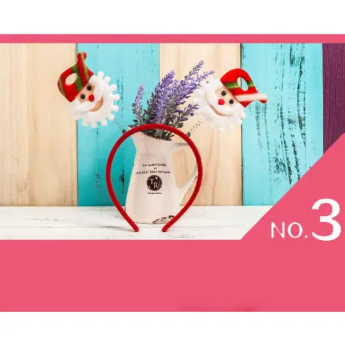 Merry Christmas Women Girl Hair Band Headband Reindeer Snowman Xmas Party Supplies for New Year Accessories |
