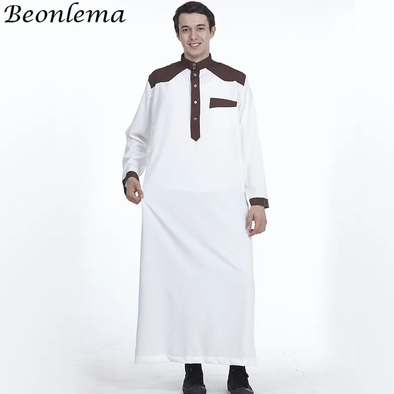 Beonlema Hombre Caftan арабский мусулман абайя одежда мужчины Саудовская Аравия
