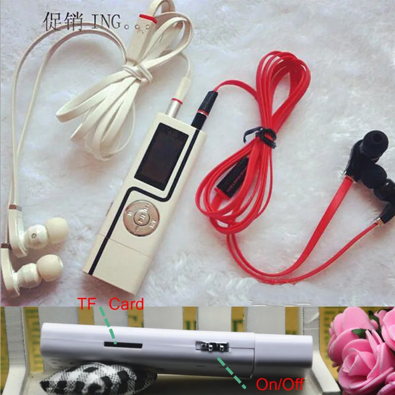 Портативный мини цифровой MP3 плеер с USB клипсой OLED для пар Поддержка Micro TF/SD карты