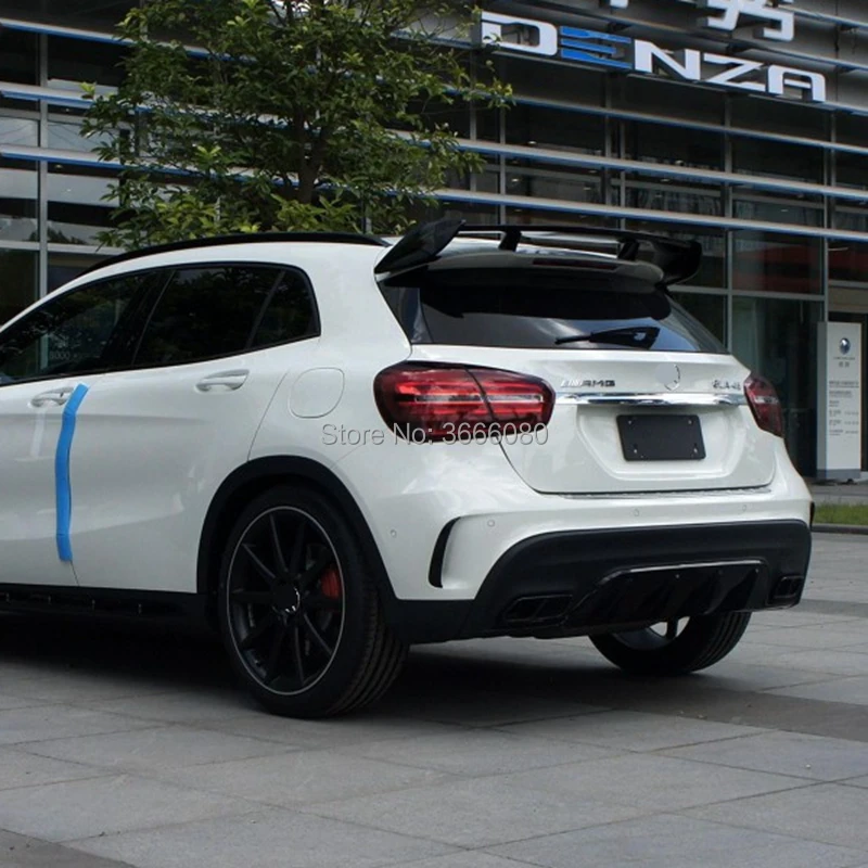 Для Mercedes-Benz GLA Class X156 GLA45 AMG GLA200 GLA220 GLA250 GLA260 2013-2018 задний спойлер из АБС-пластика