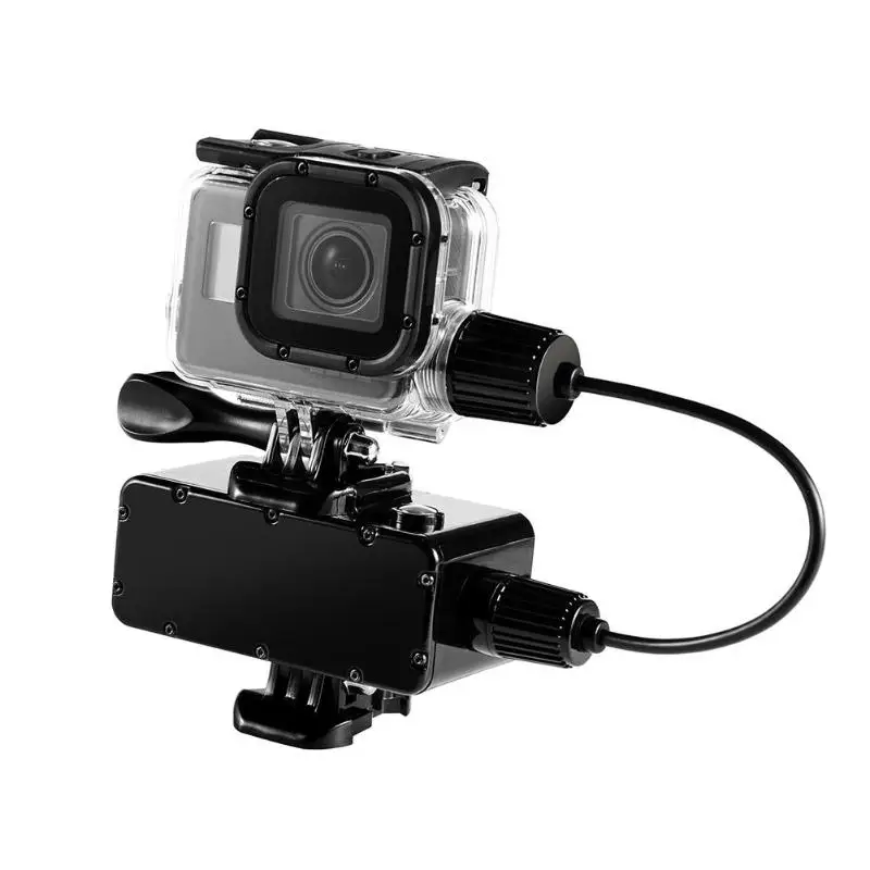 Chargring Waterproof Housing Case Cover with USB Cable for Gopro Hero 6 5 |