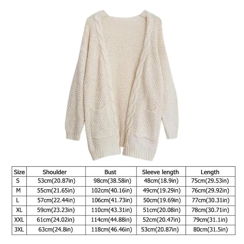 2018 Autumn Winter Fashion Women Long Sleeve loose Casual Knitted Sweater Streetwear Coat Female Cardigan pull femme |