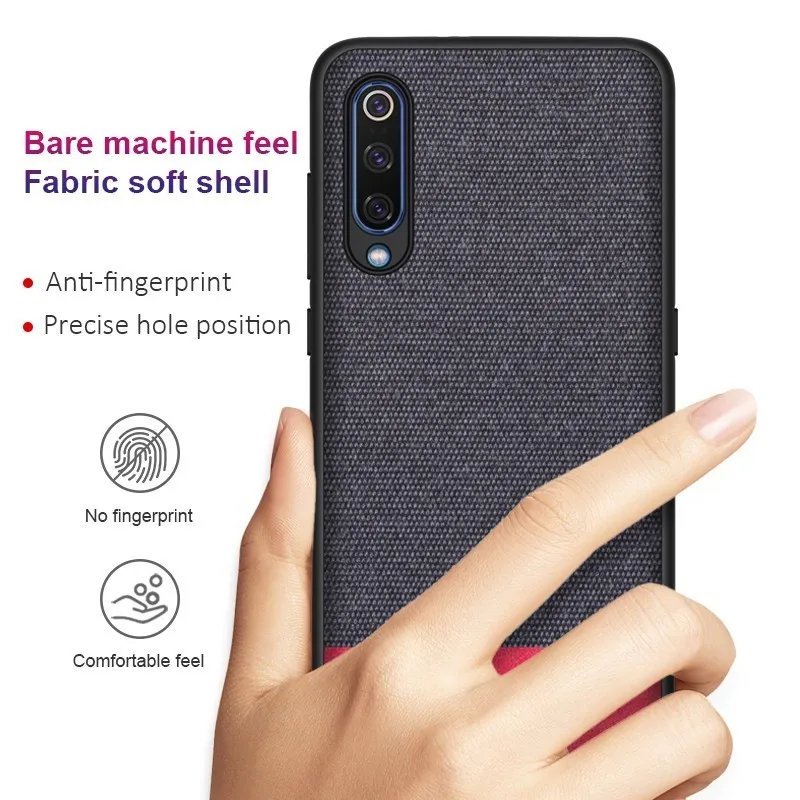 Для Xiaomi 9 SE 8 Lite тканевый дизайнерский чехол для телефона с защитой от падения