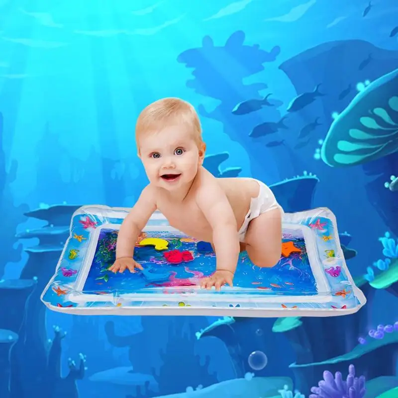 Экологичный детский игровой коврик для воды надувной утолщенный ПВХ