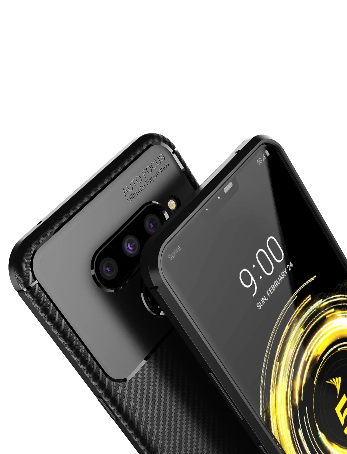 Для LG V50 ThinQ 5G G8/G8 двойной Слои Гибридный матовый защитный чехол тонкий