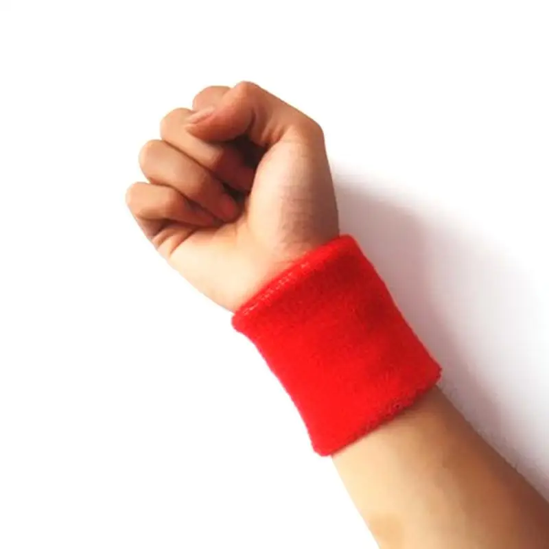 Новые хлопковые спортивные Полотенца Wrister дышащий пота абсорбент для Открытый