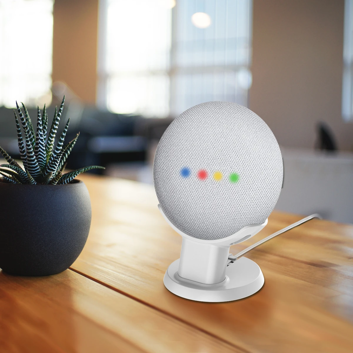 Настольная мини подставка для Google Nest компактный держатель голосовых помощников