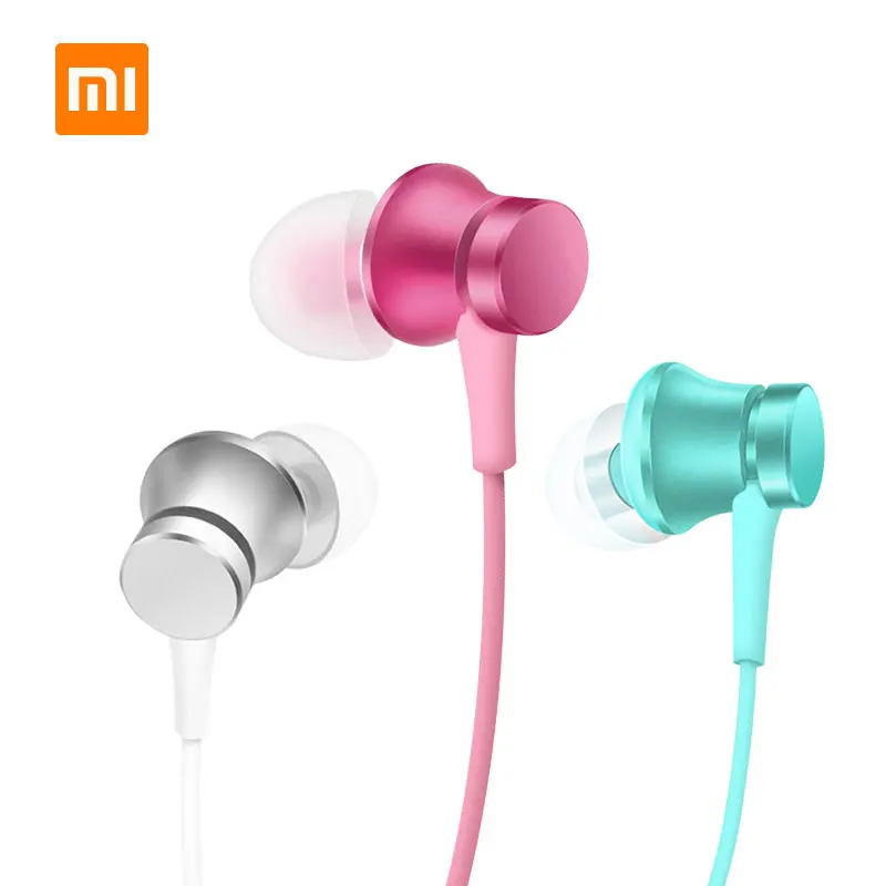 Оригинальные наушники вкладыши Xiaomi Mi базовые самые Экономичные цветные с