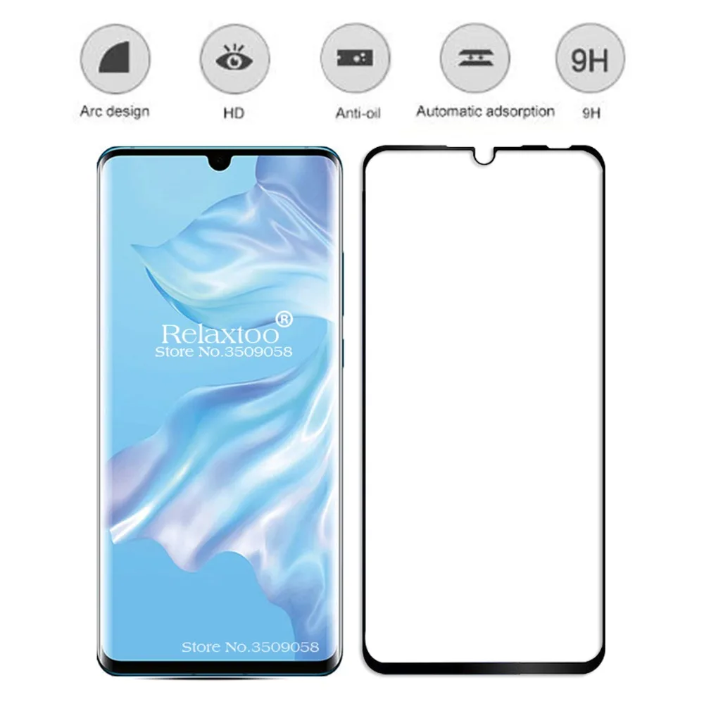 10D изогнутое закаленное стекло P30Pro P30Lite для Huawei P 30 P30 Pro Lite 30Pro 30Lite пленка защитное