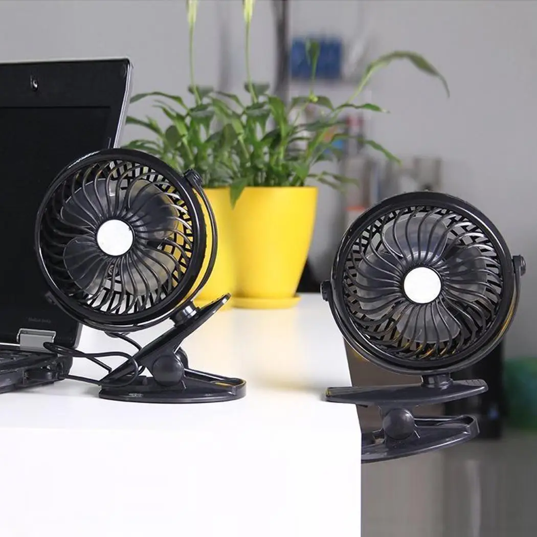 Мини клип на портативный usb-вентилятор Перезаряжаемый мини USB вентилятор