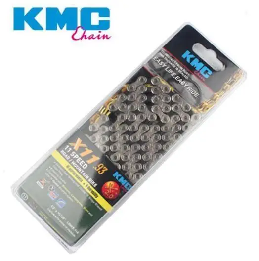 Kmc Mtb титановая дорожная цепь супер легкая 11 двойная X X11 X11.93 для горного