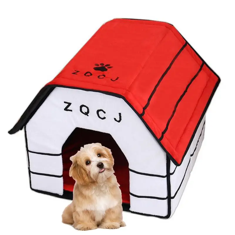 Портативный внутренний домик кровать для собаки будка кота моющаяся Съемная