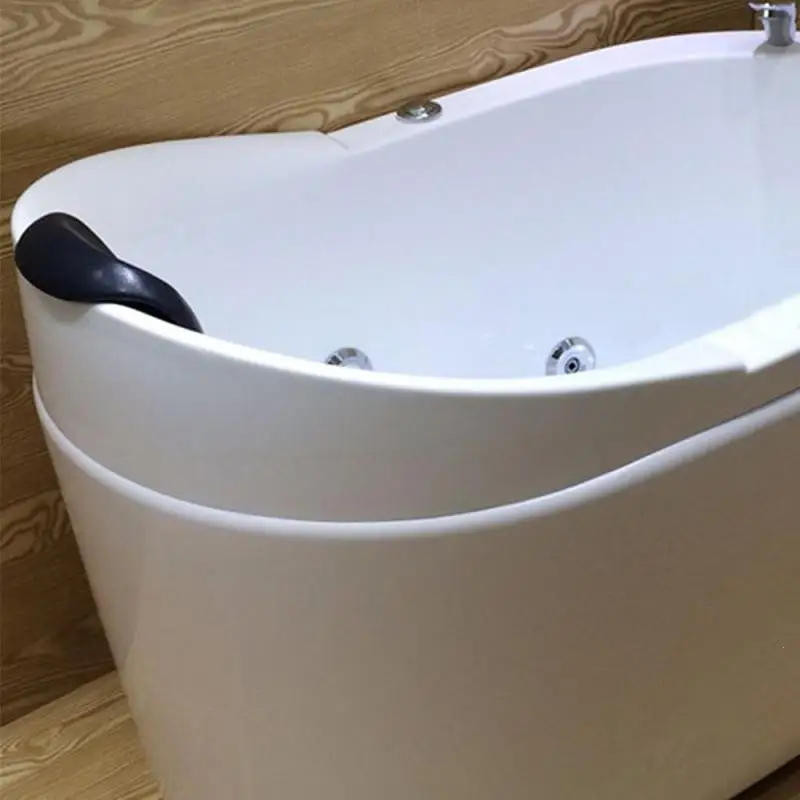 PU подушка комфорт ванной с углом присоски Нескользящие массаж шеи Spa подушки для