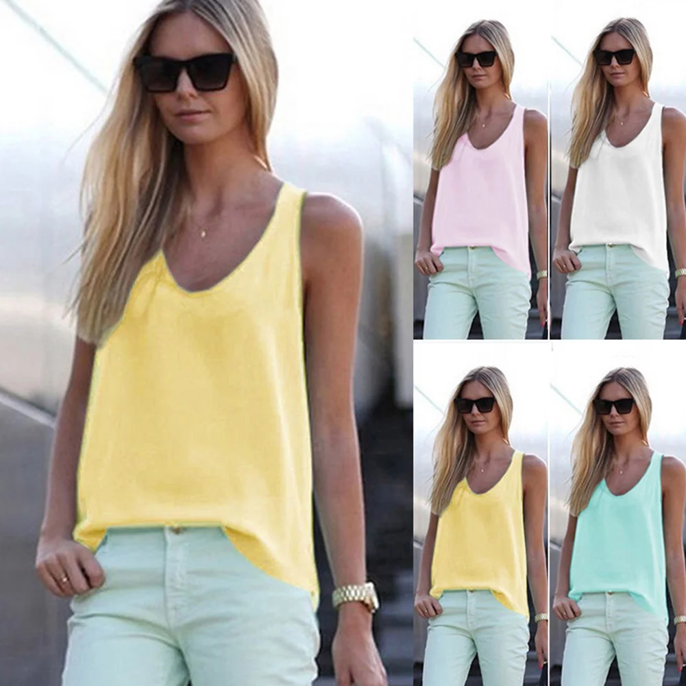 Женская летняя блузка повседневная из шифона большого размера| |