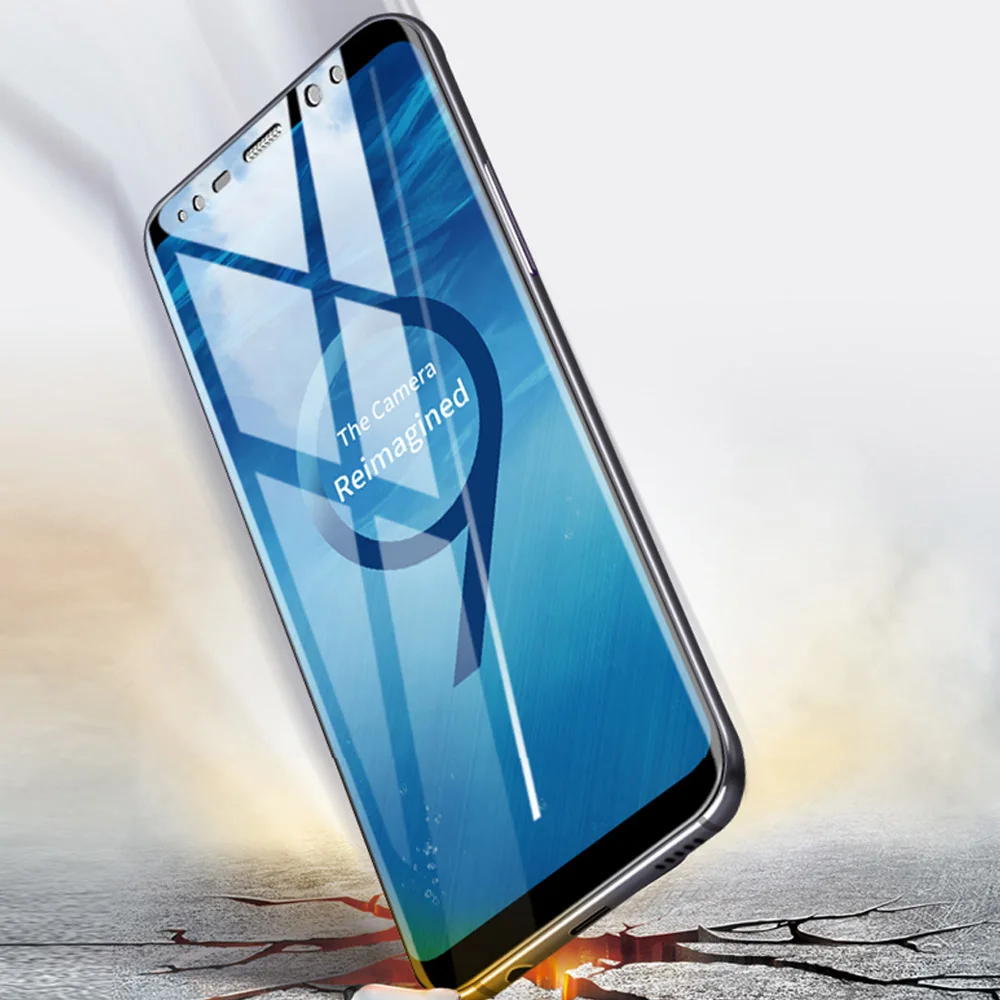 5d стекло для samsung s9 plus s8 note8 note 9 закаленное стекло для galaxy s7 s6 edge s8 plus защитная пленка note9 glas