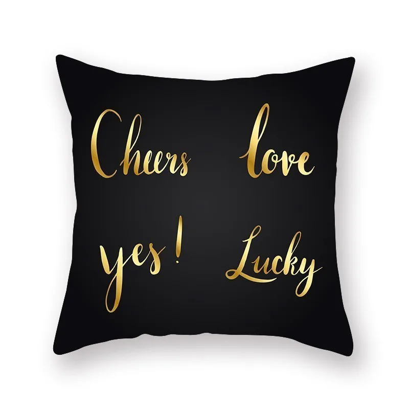 Слова благословения дизайн декоративная подушка для дома Чехол Мягкий Диван из