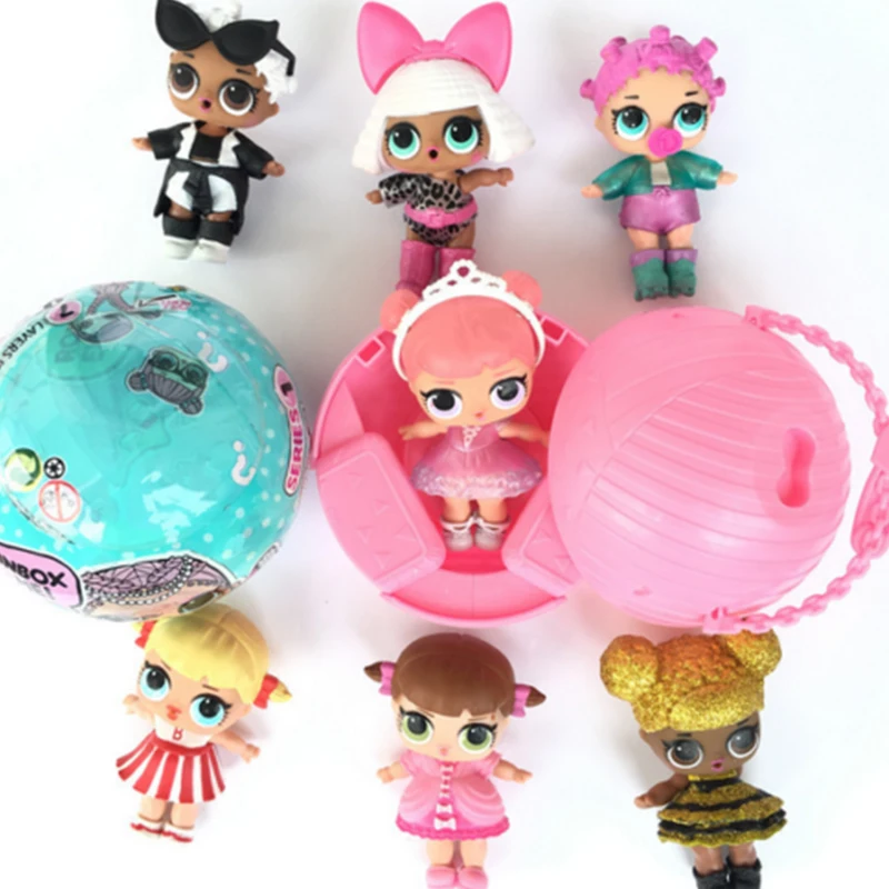 Эпатажные 7 слоев серии 1 кукла слепой тайна шар с сюрпризом игрушечное