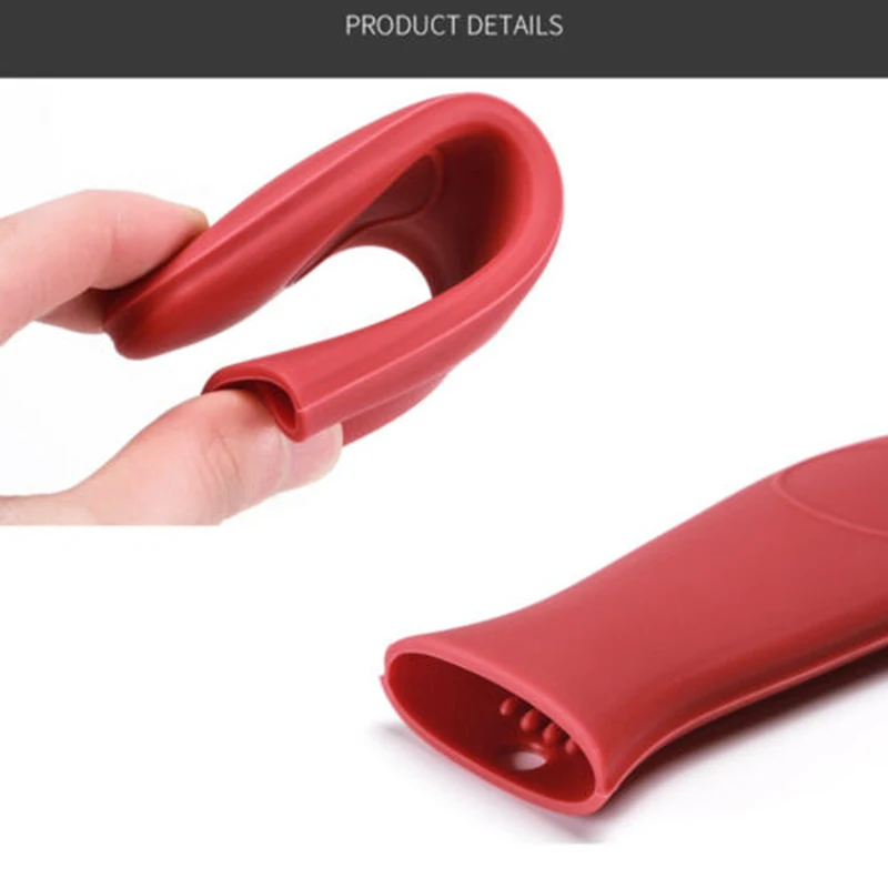 Нескользящие Силиконовая ручка держатель Кухонные принадлежности Potholder