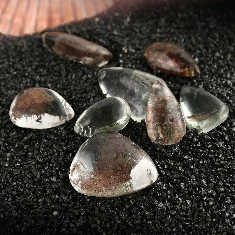 Натуральный камень приведение Фантом Кристал кварца натуральный образец