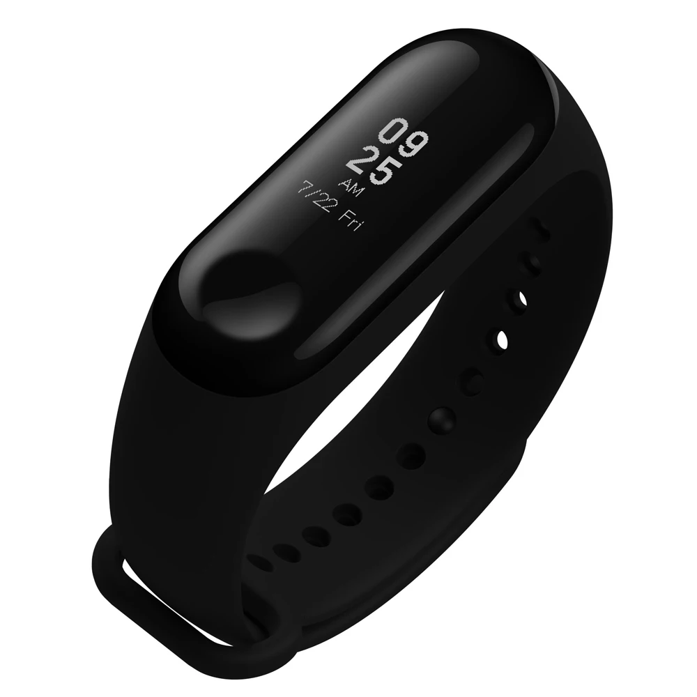 Xiaomi Mi Band 3 педометры монитор сердечного ритма Bluetooth 4 2 напоминание о звонке