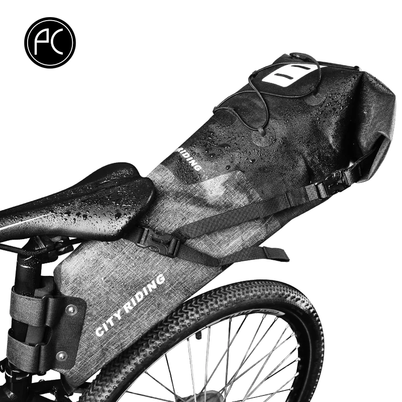 Велосипедная сумка PCycling 14 л сумка-Седло для MTB дорожного велосипеда на заднее