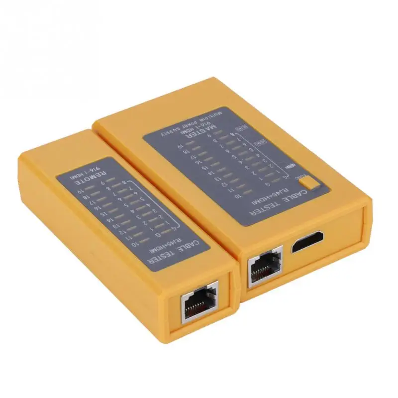 Цифровой кабельный тестер высокой четкости портативный RJ45 трекер|Сетевые