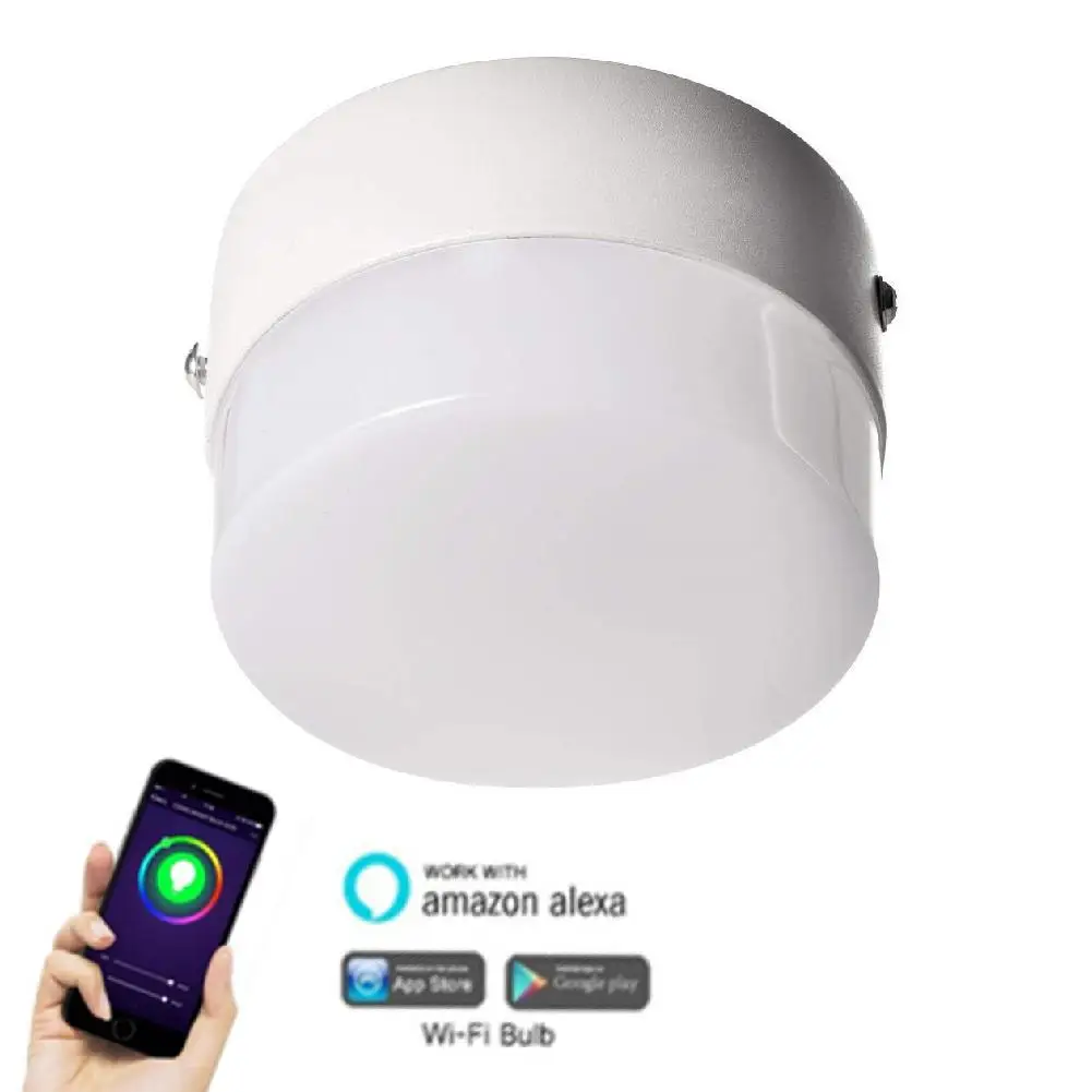 7 Вт светодиодный потолочный светильник RGB APP с дистанционным управлением