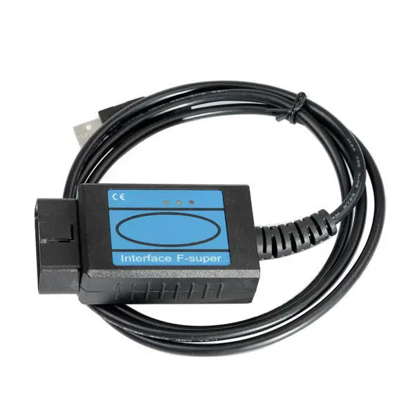 Новейший сканер F super интерфейс Fiat Obd2 Eobd кабель Usb для диагностический