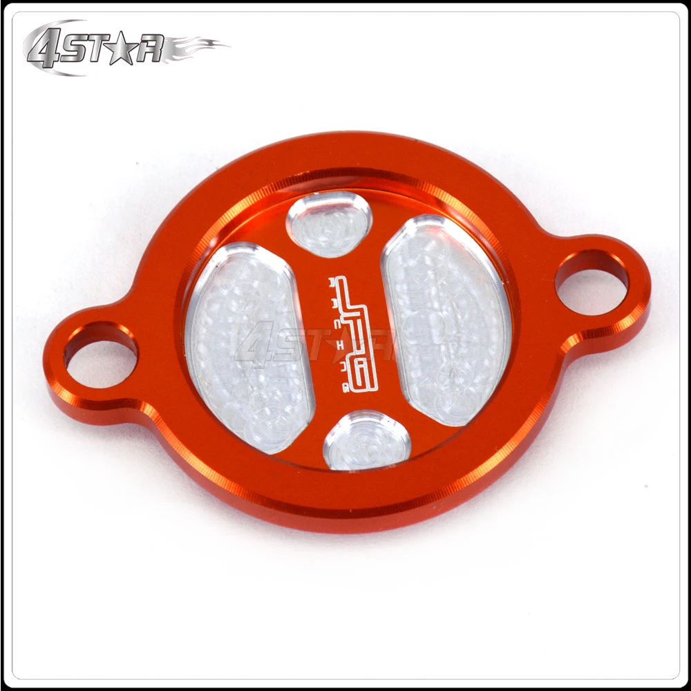 Мотоцикл CNC алюминиевая заготовка Крышка масляного фильтра для KTM SXF XCF EXCF XCFW XCW EXC