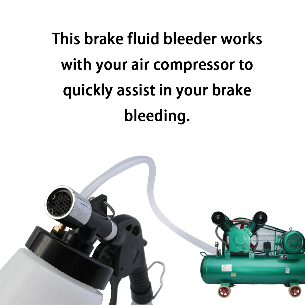 Автомобильный тормозной Bleeder набор для замены кровотечения пневматический