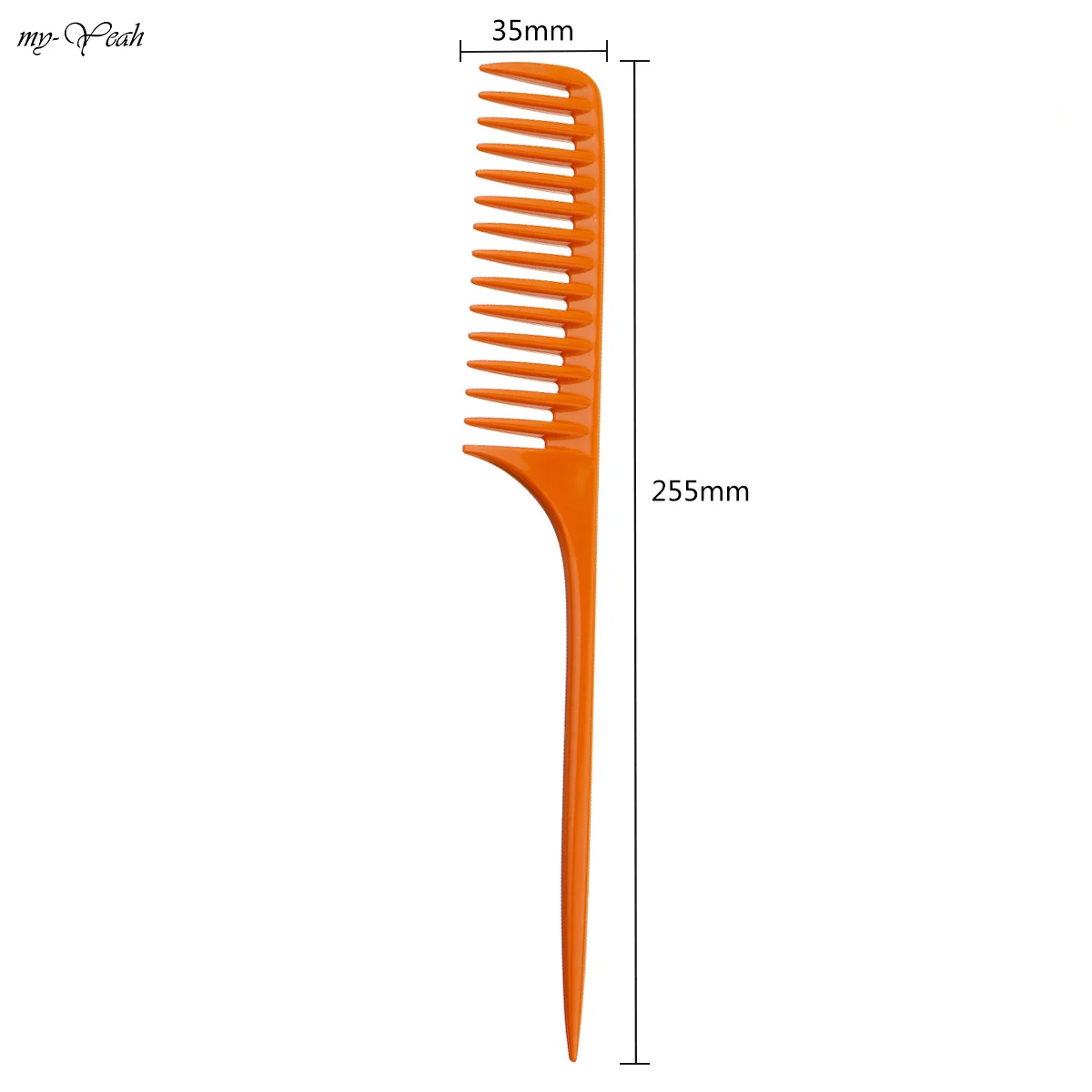 2 цвета профессиональная расческа для волос с широкими зубами Профессиональная