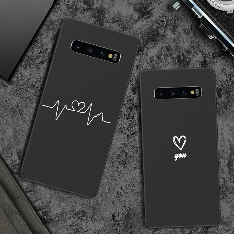 Lovebay чехол для телефона Samsung Galaxy S8 S9 S10 плюс Note 8 9 модная Милая мультяшная Любовь
