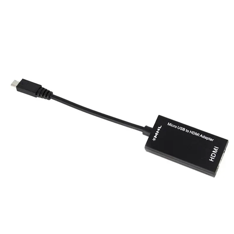 Микро USB к HDMI tv Out HD MHL кабель адаптера для телефона или планшета|Кабели передачи