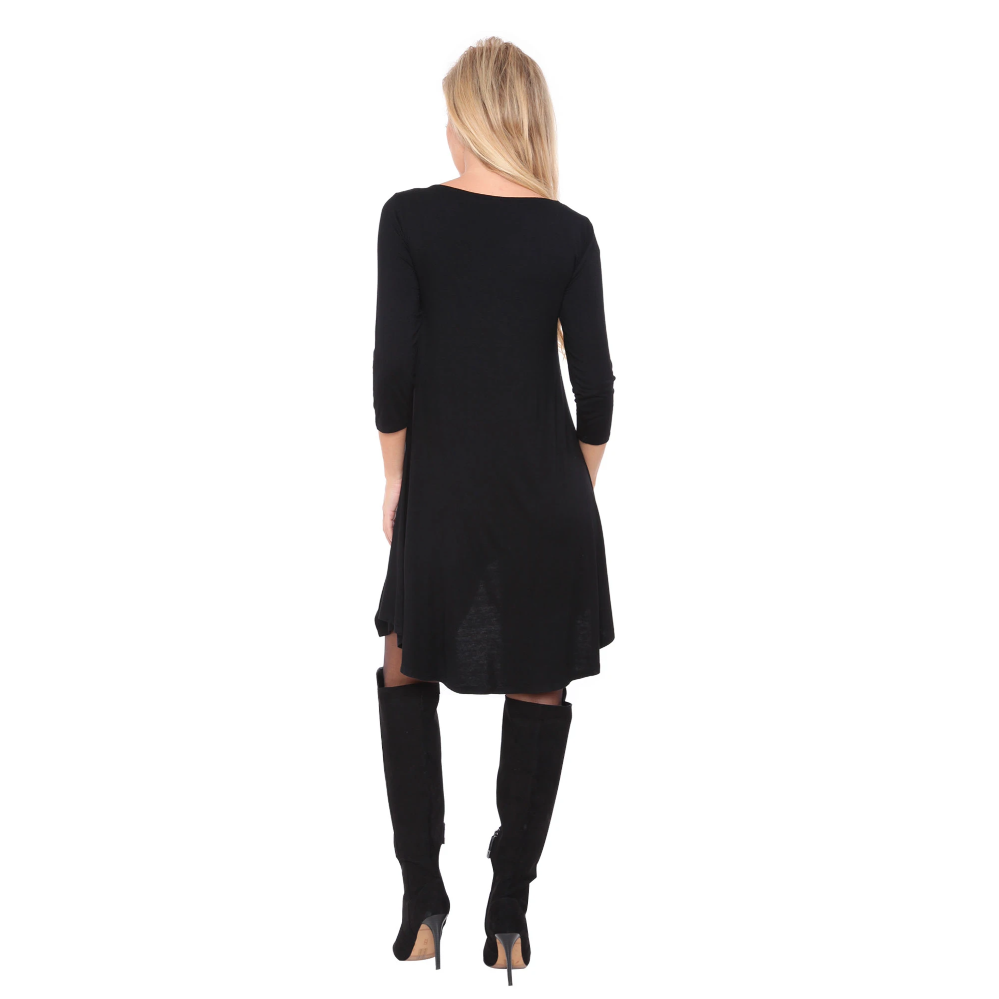 Luna Tunic Top - Black |
