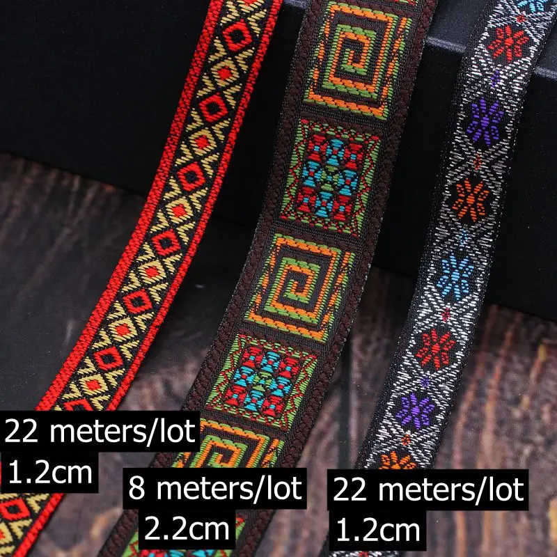 8-22 м/лот национальная лента для вышивки украшения костюма кружевные аксессуары