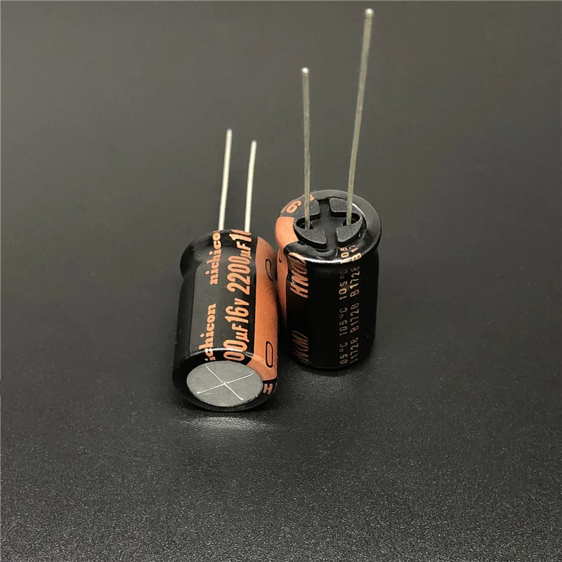 10pcs 2200uF 16V NICHICON HN Series Ultra Low Impedance 12.5x20mm 16V2200uF Motherboard Capacitor | Электронные компоненты и