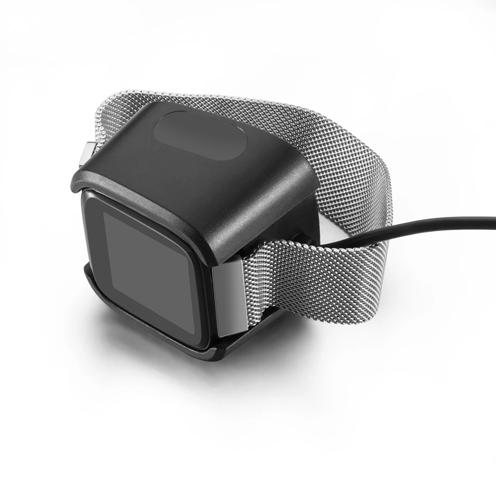 USB Data Кабель Base зарядное устройство для Fitbit Versa Watch зарядная док-станция