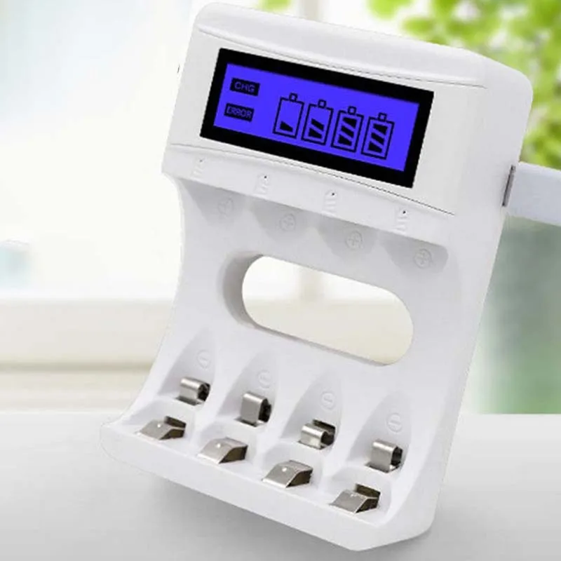 IG-4 Слоты ЖК-экран Usb зарядное устройство для перезаряжаемые Aa/Aaa/Ni-Cd/Ni-mh |