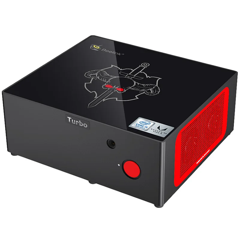 Beelink кабы G5 игровой ТВ Box Mini PC Intel Kaby Lake G i5 8305G 4 ядра 2 ГГц/5 8 ГГц BT4.0 Декодер каналов