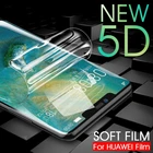 Мягкая Гидрогелевая пленка для Huawei Mate 20 Honor 20 8C 9 10 8X Play Lite Pro 5D полное покрытие, Защитная пленка для экрана Huawei P Smart