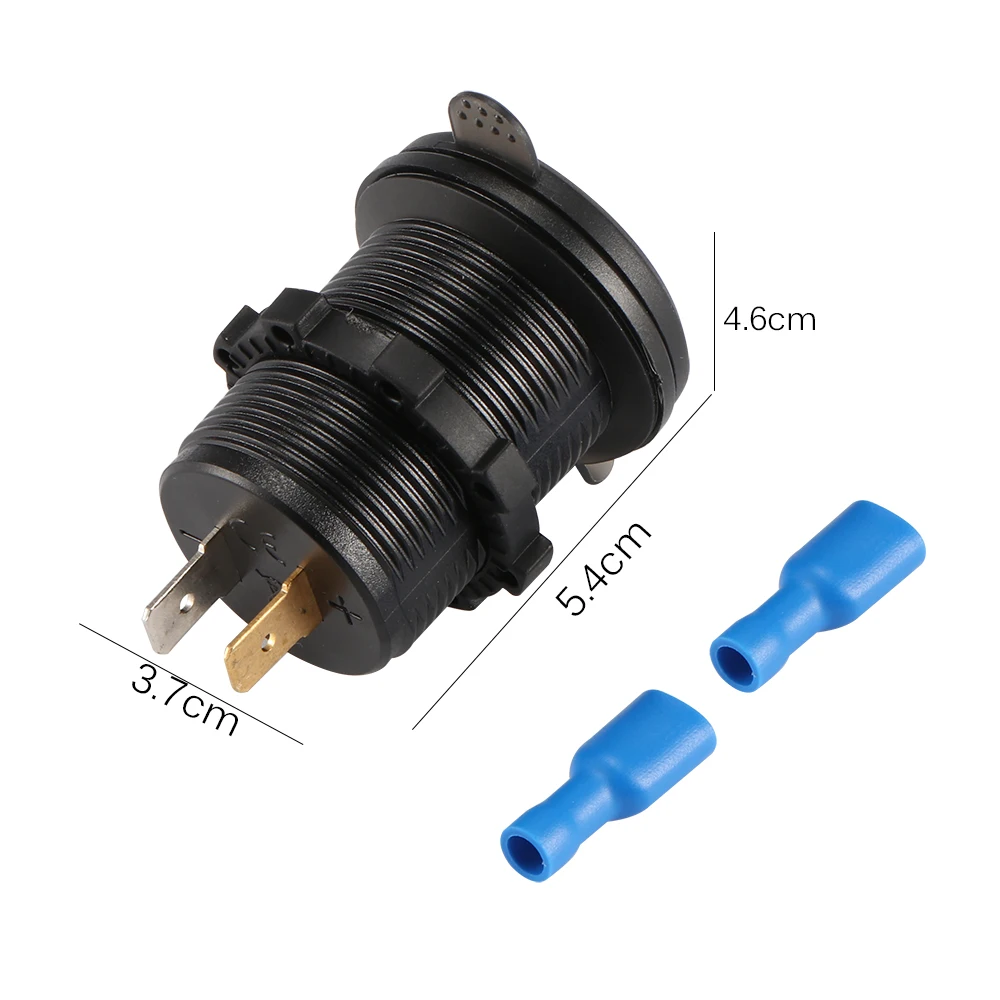 5V Type C 36W Автомобильное USB зарядное устройство концентратор адаптер Быстрая