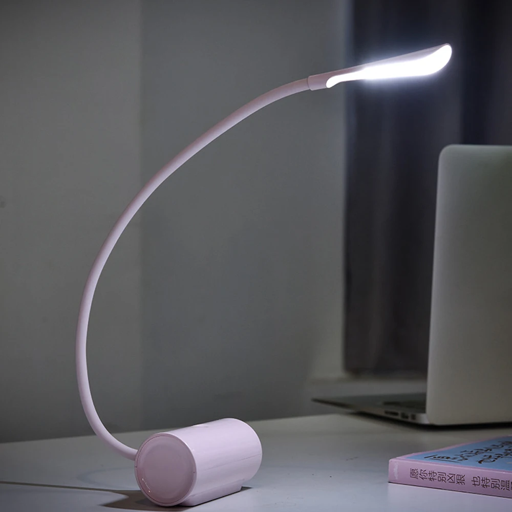 Светодиодный настольный светильник перезаряжаемый от USB гибкий сенсорный