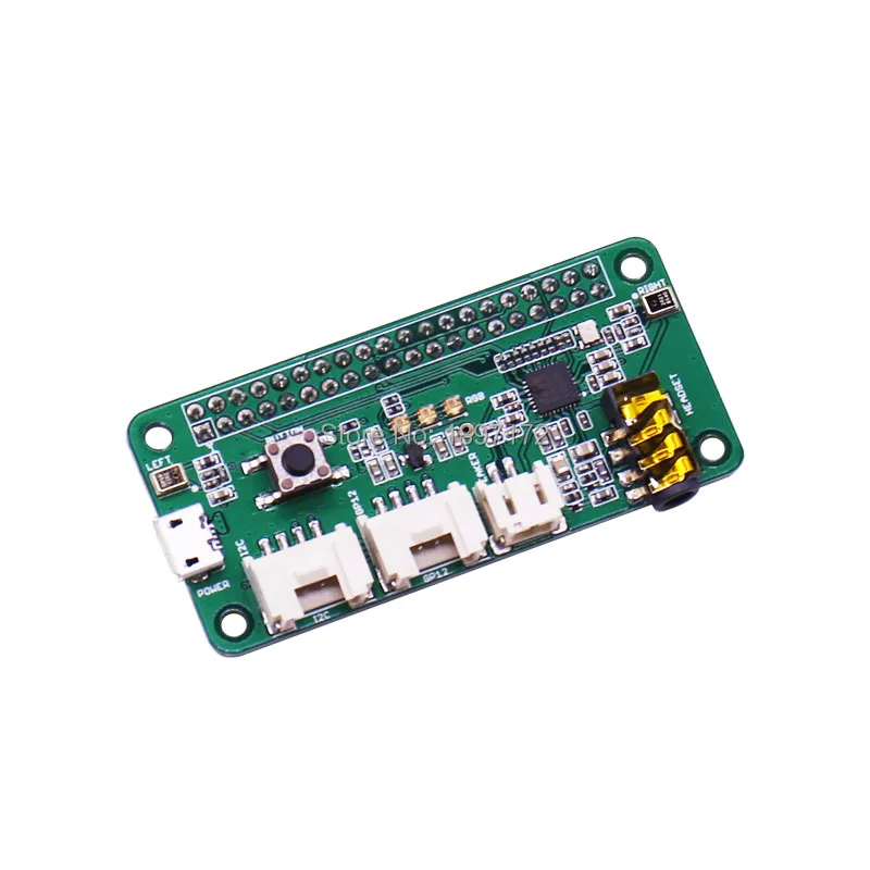 Плата расширения для Raspberry Pi Zero 3B + WH умный голосовой модуль с двойным