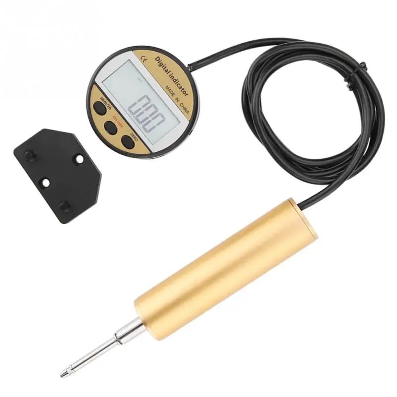 

0-25.4mm 0.01mm Dial Indicator Precise Remote Type Digital LCD Indicator Gauge Tool 0.03mm Test Probe Gauge