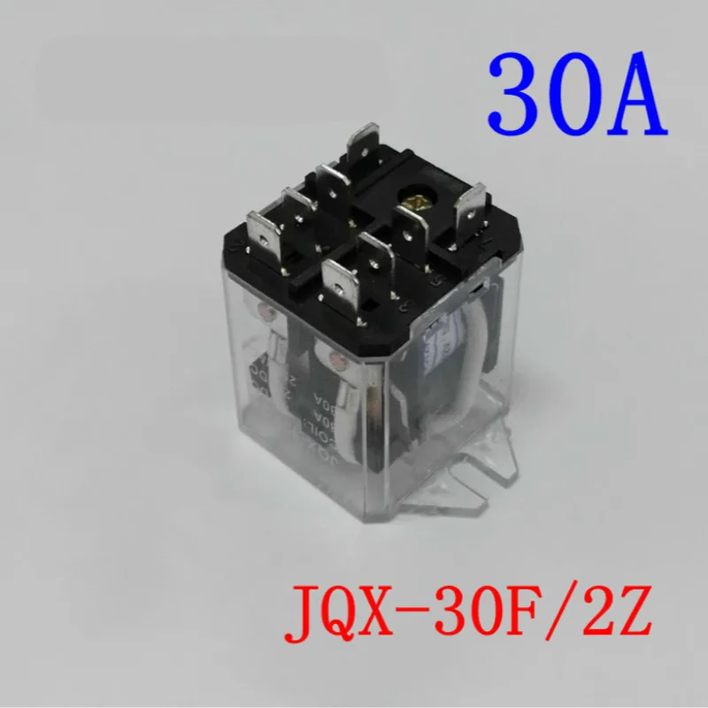 Серебряная точка Jqx 30f 30a / 2z реле высокой мощности 12 В 220 24 будет электрическим