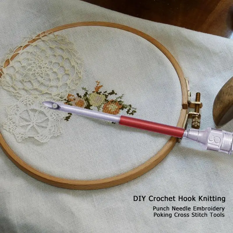 2/4/5 шт Сделай Сам крючком Вязание Пробивной иглой вышивальная игла ручной работы