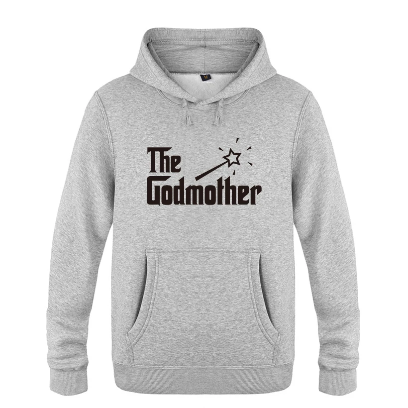 GODMOTHER Parody крещение Новинка креативные толстовки мужские 2018 пуловер свитшот