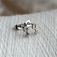 brief titanium stainless steel men women constellation stud earrings classic jewelry allergy free