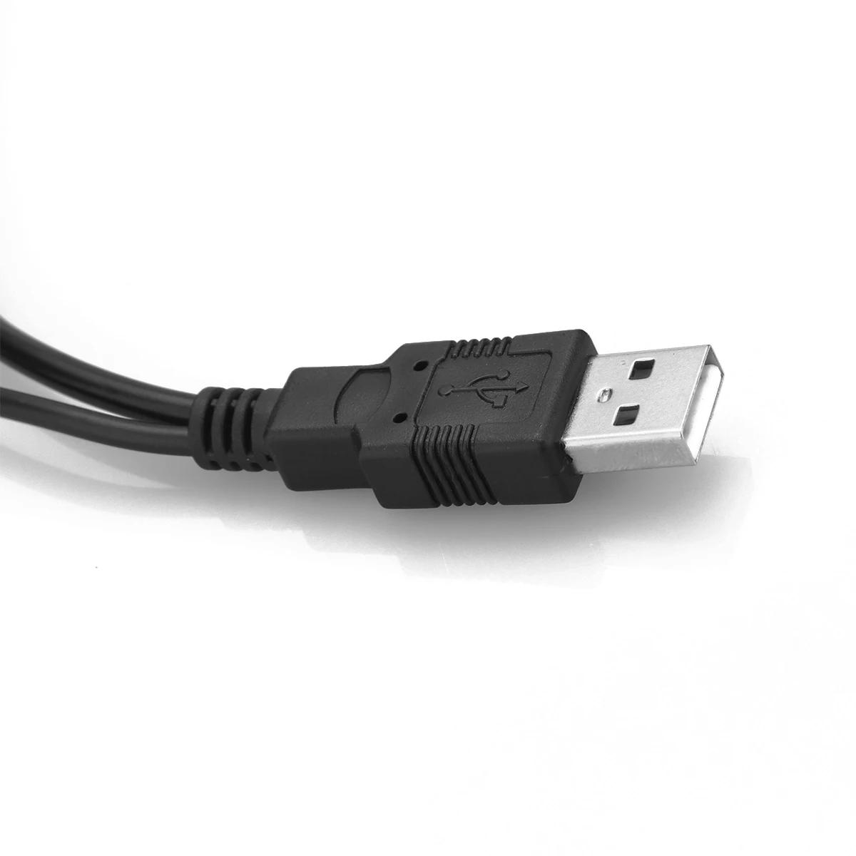 FORNORM двойной USB Кабель адаптер для 2 5 &quotSATA жестких дисков 3 0 SATA 15 + 7 Pin к