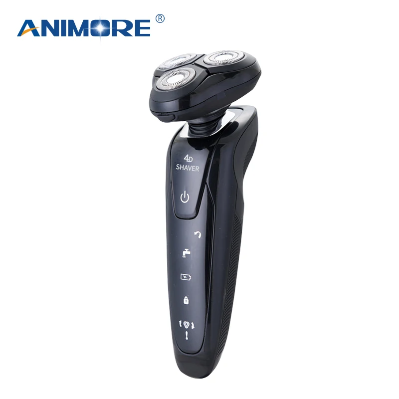 ANIMORE Men's 4D Electric Shaver 4 IN 1 Beard Trimmer Rechargeable Razor for Men Shaving Machine Face Care ES-03 | Бытовая техника